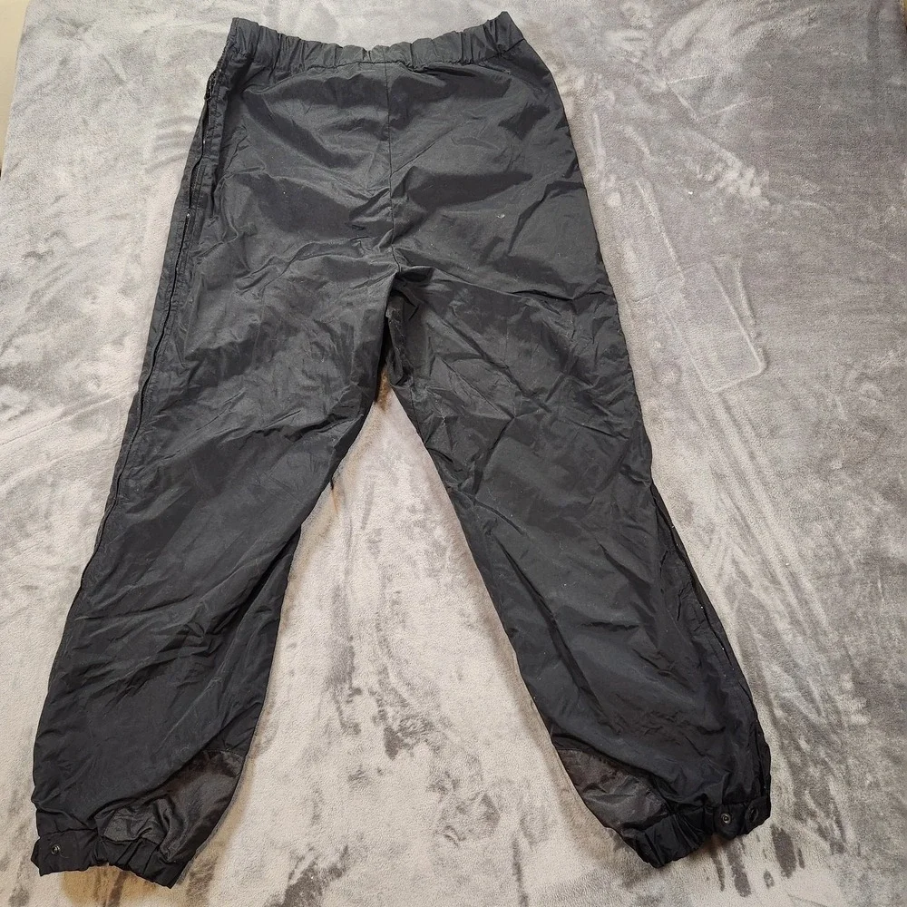 Columbia‎ Snow Pants Womens  Large Black Full Side Zip Snowboard Ski Vintage